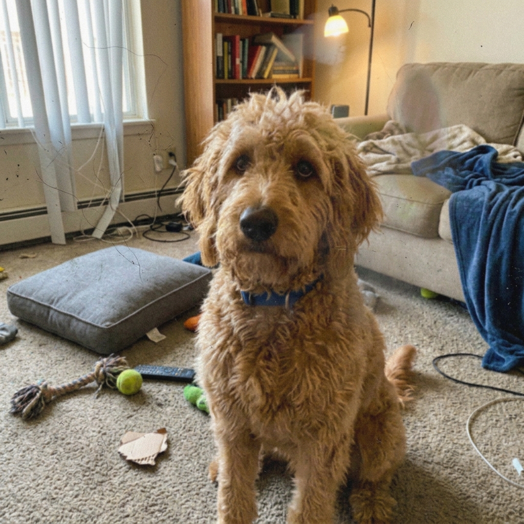 Nancy Nichols Facebook ad: I Watched My Dog Suffer From My Desk