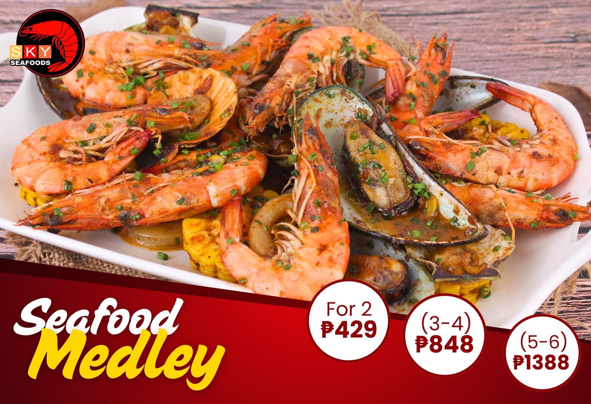 Sky Seafoods Fairview Dahlia Facebook ad