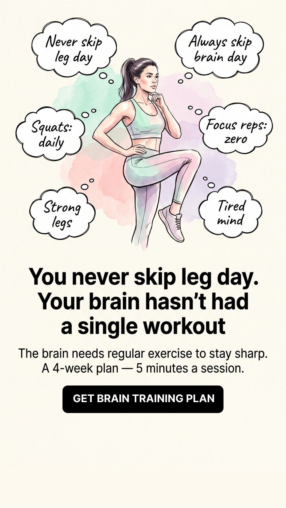 Impulse: Brain Training & Self-Discovery Facebook ad