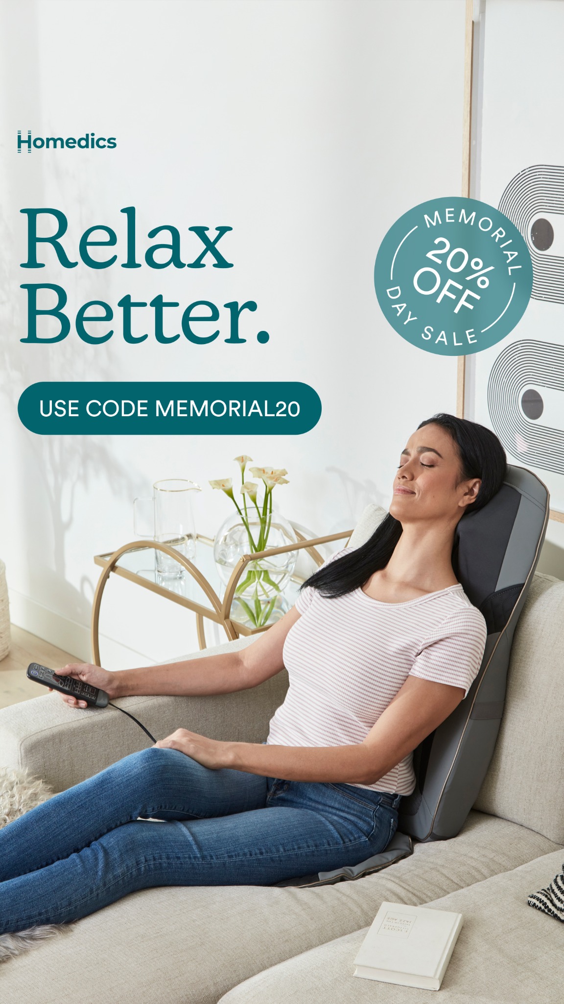 Homedics Facebook ad