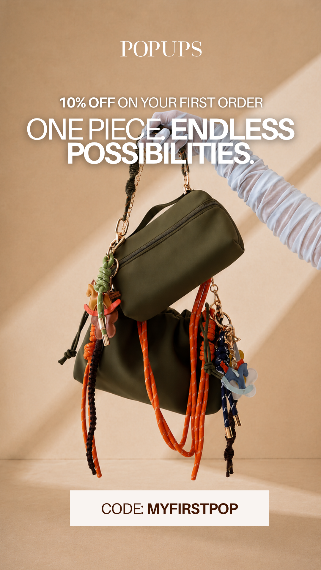 Pop-Ups Facebook ad: Your Everyday, Elevated.