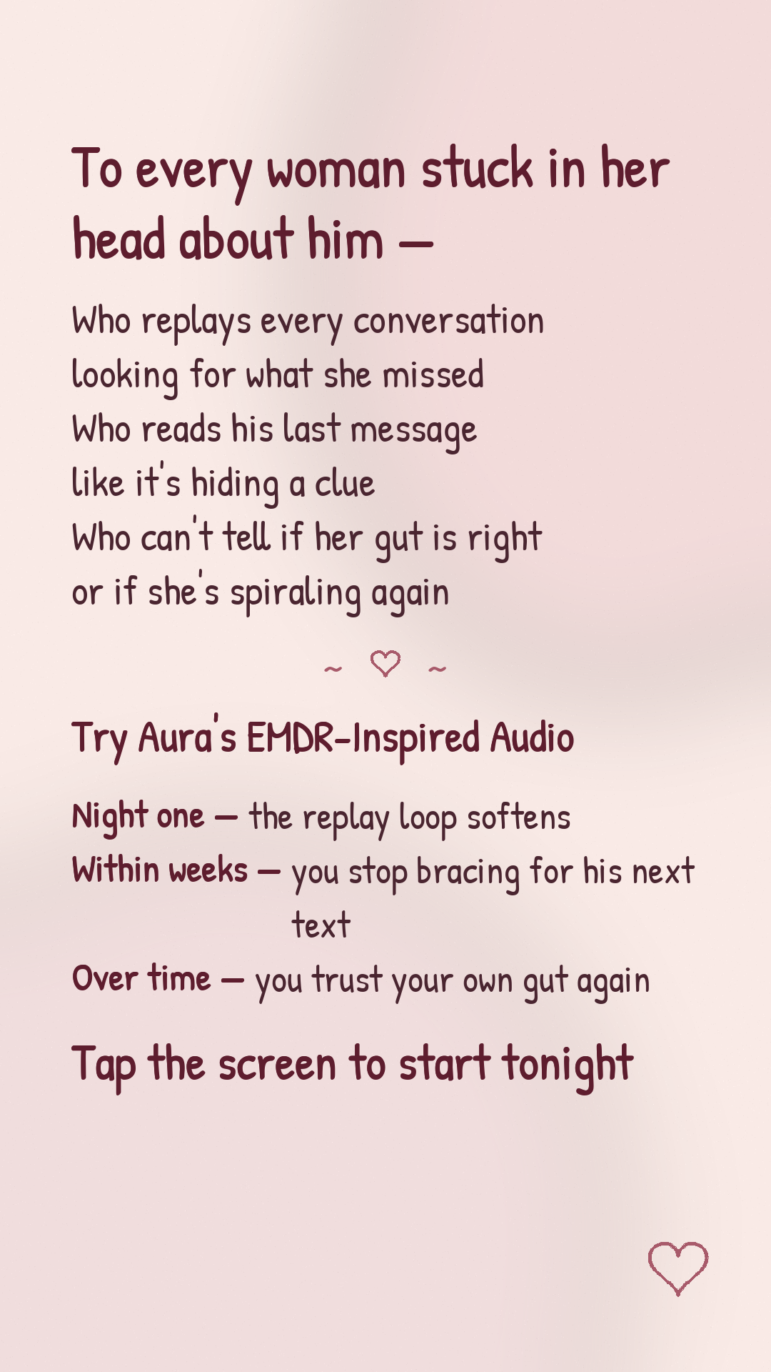 Aura: Find peace every day Facebook ad