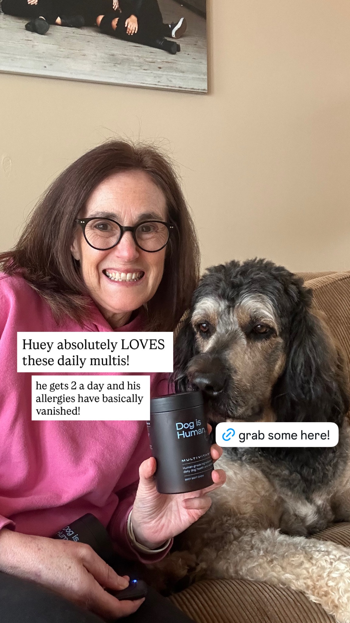 Dog is Human Facebook ad