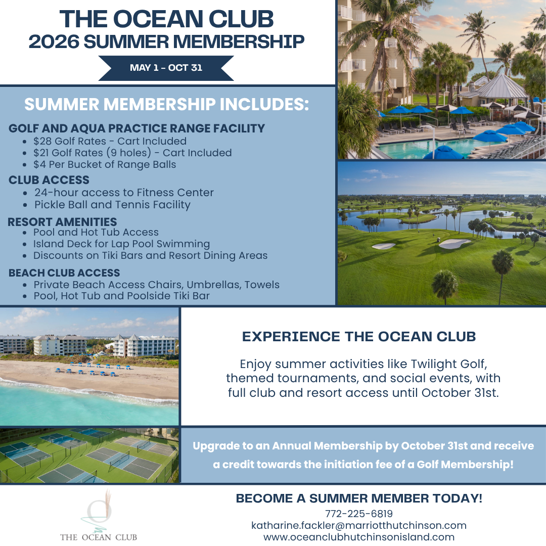 Ocean Club at Marriott Hutchinson Island Facebook ad from Apr 22, 2026
