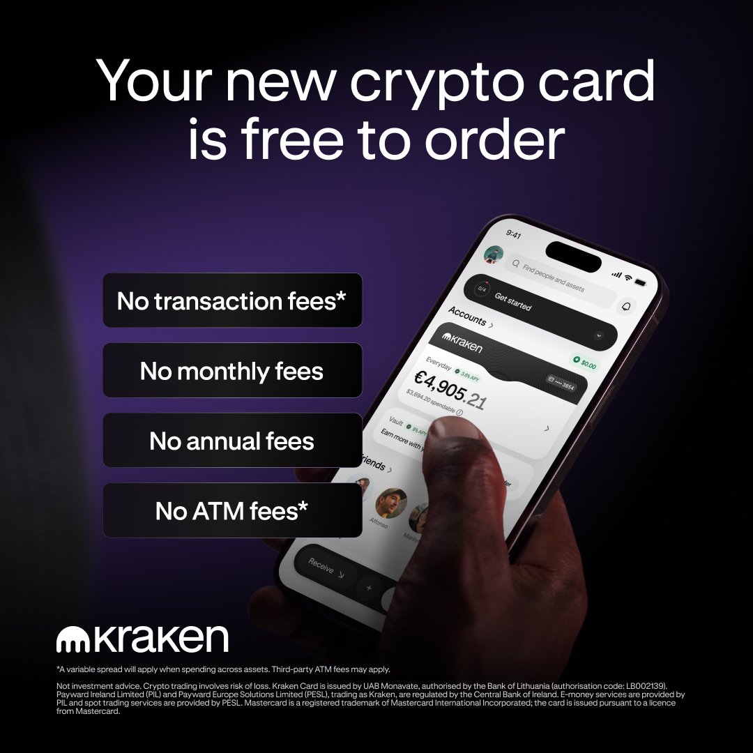 Kraken Digital Asset Exchange Facebook ad: Up to 2% Back in BTC on Each Purchase