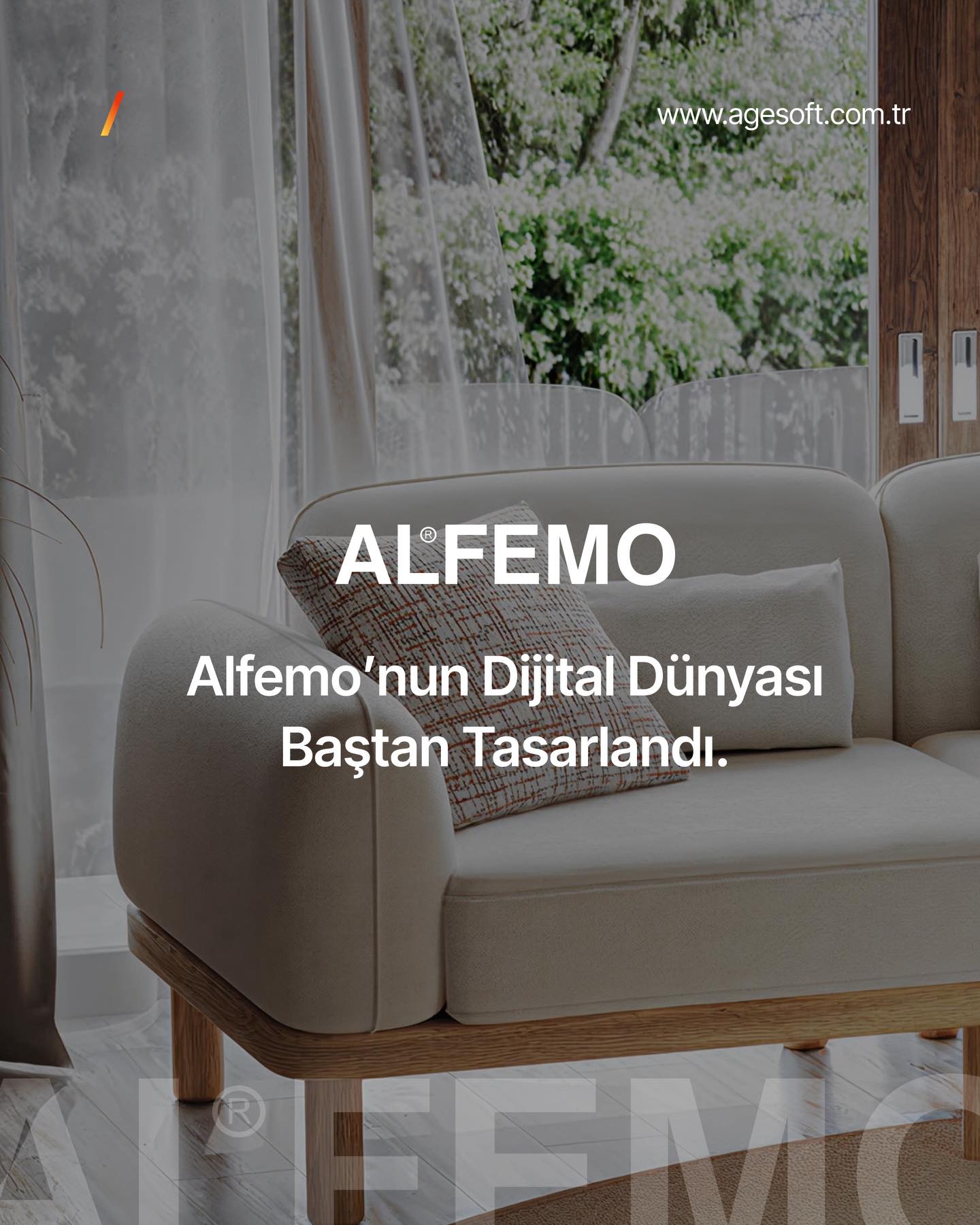 AgeSoft Facebook ad: Alfemo’nun dijital deneyimini; marka kimliğine uygun…