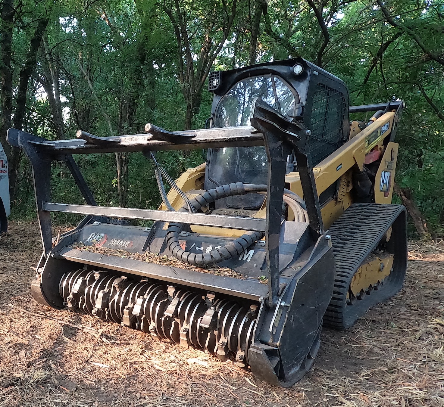 Robert Janev Facebook ad: CAT 299D Forestry Mulcher, Daily & Weekly