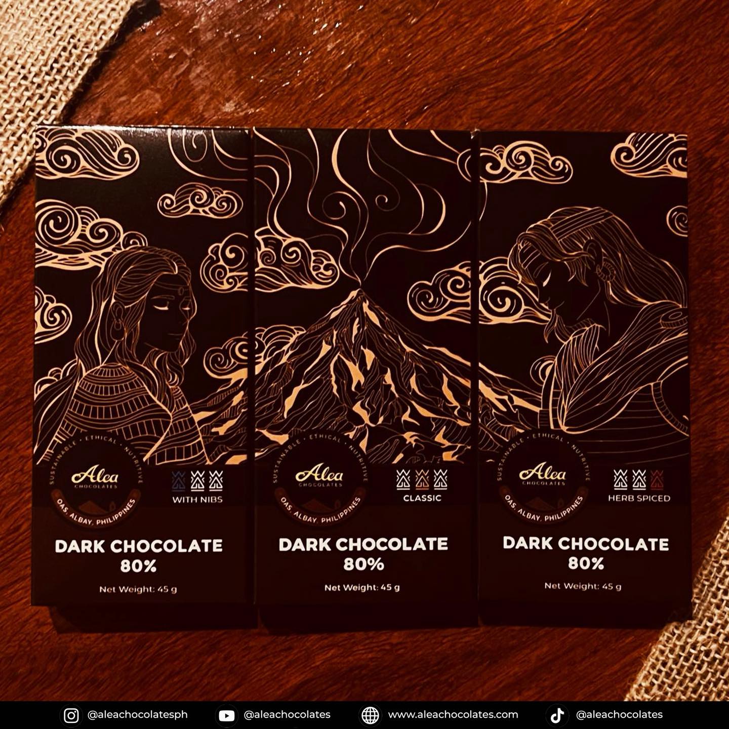 Alea Chocolates Facebook ad