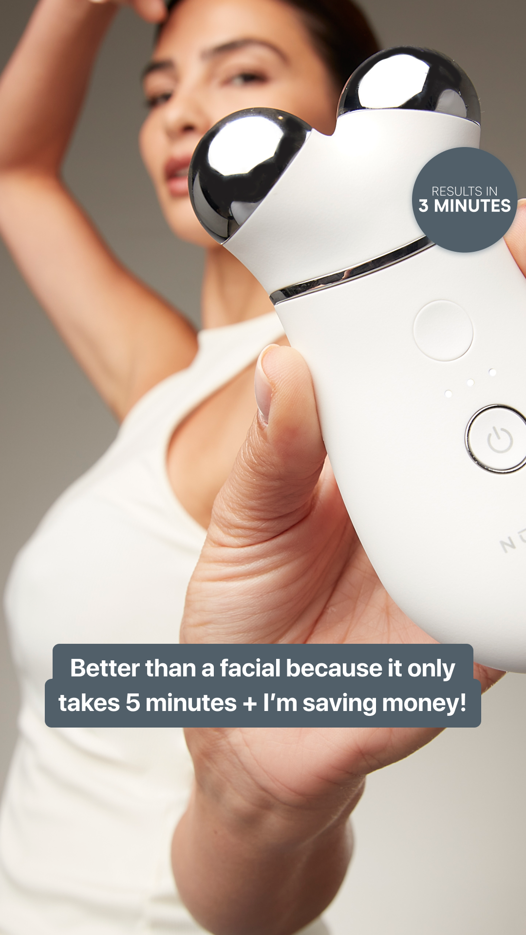 NuFACE Facebook ad