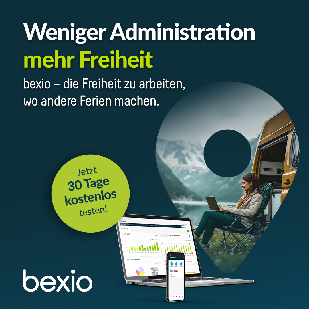 bexio Facebook ad