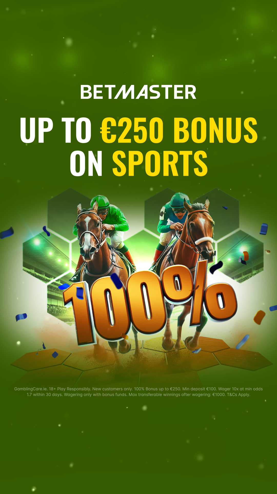 Betmaster Ireland Facebook ad