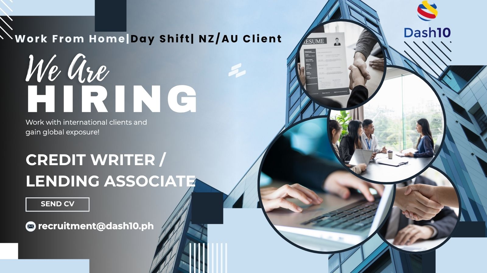 Dash 10 Managed Services Facebook ad: REMOTE JOB | UP TO ₱55K SALARY |…