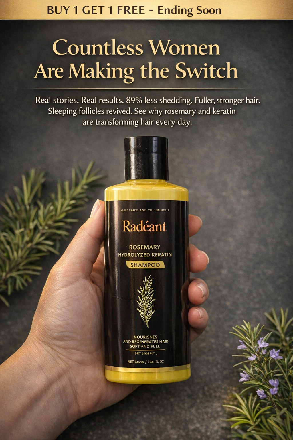 Radiant Root Facebook ad