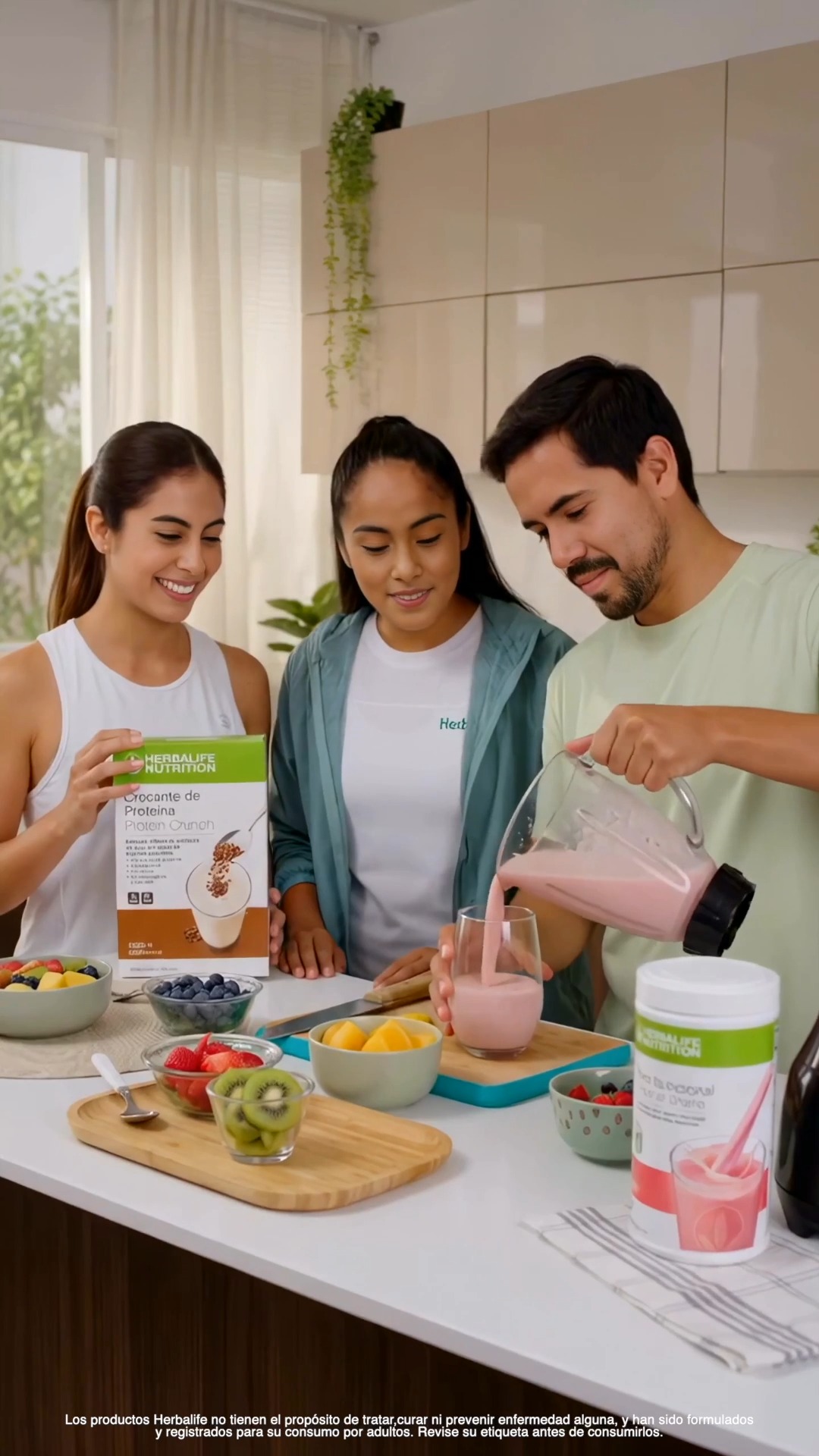 Herbalife Facebook ad: Detrás de cada gran cambio hay un primer…