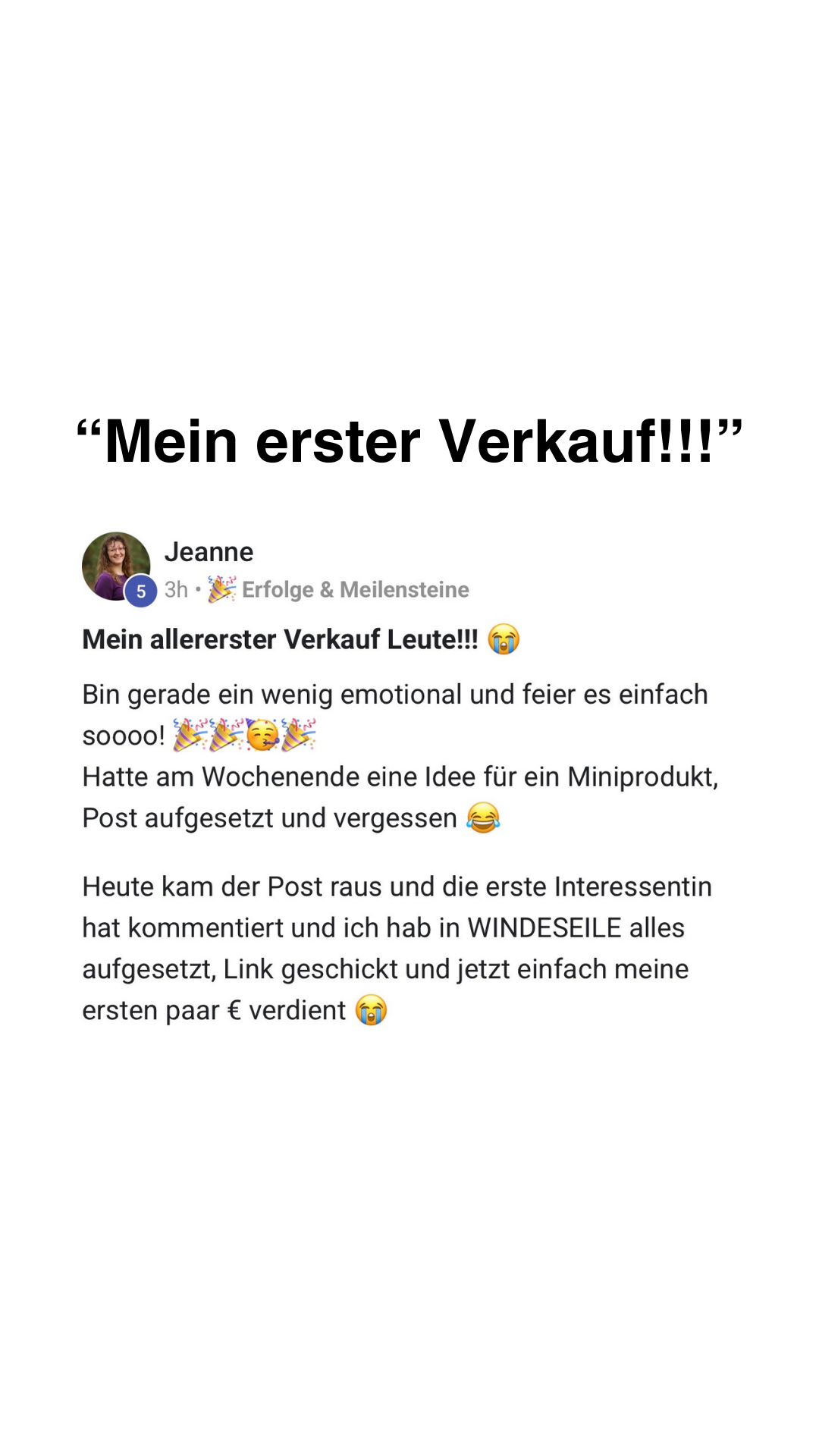 Julia Trost - Online Unternehmensaufbau Facebook ad