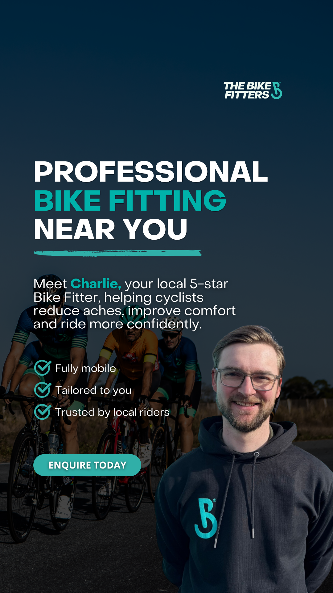 The Bike Fitters Facebook ad