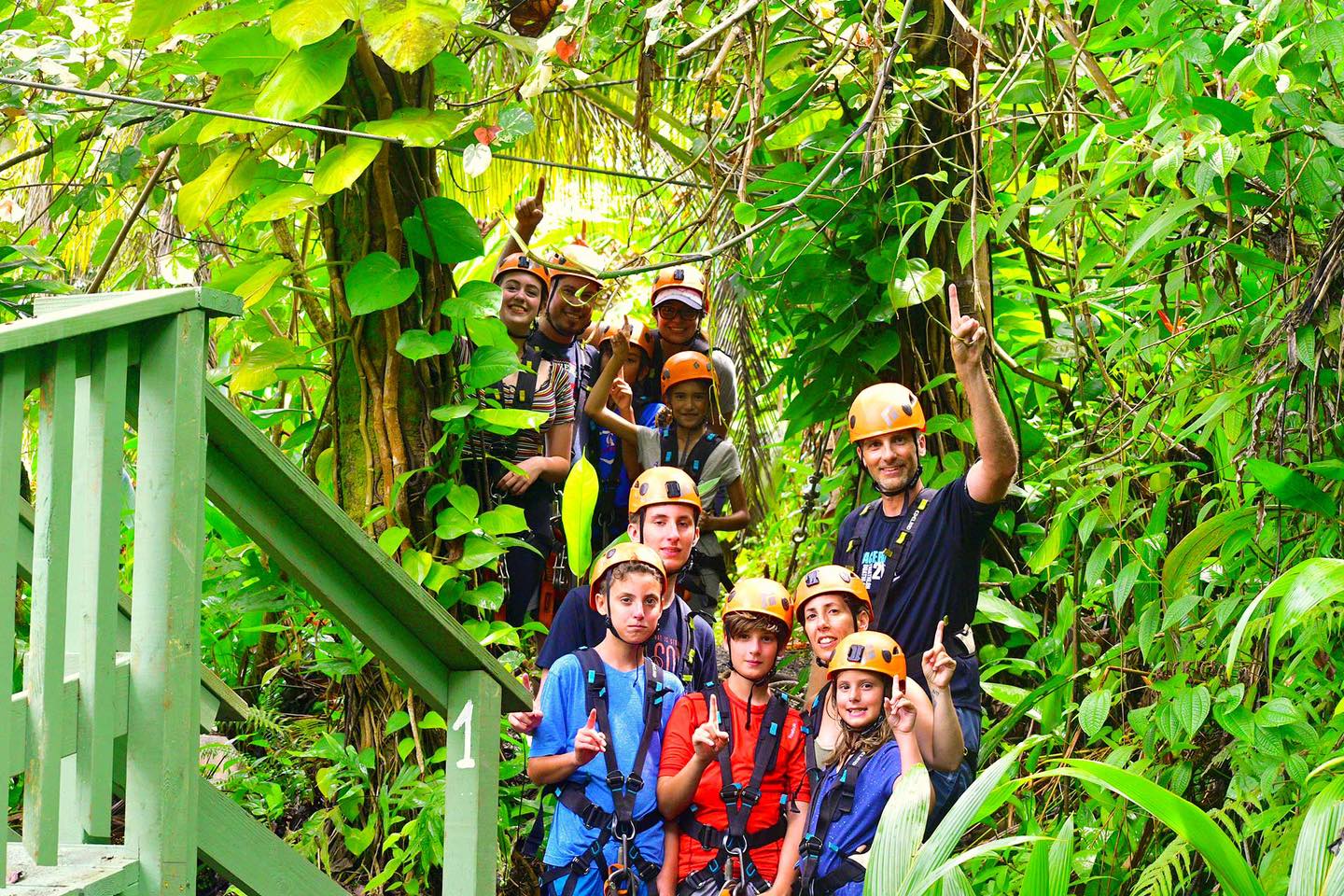 Jungle Zipline Maui Facebook ad: Experience a safe, thrilling jungle zipline adventure over…