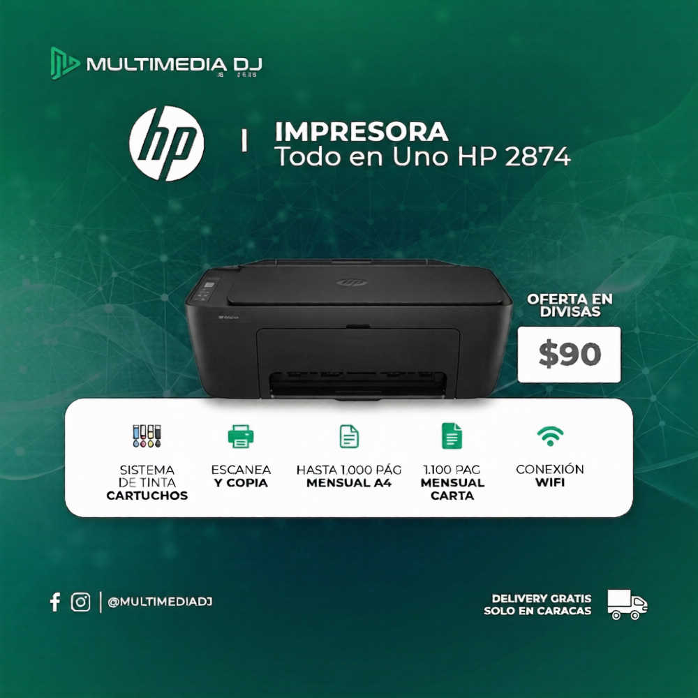 Multimedia DJ Facebook ad: ¿Estás buscando una impresora que se adapte a…