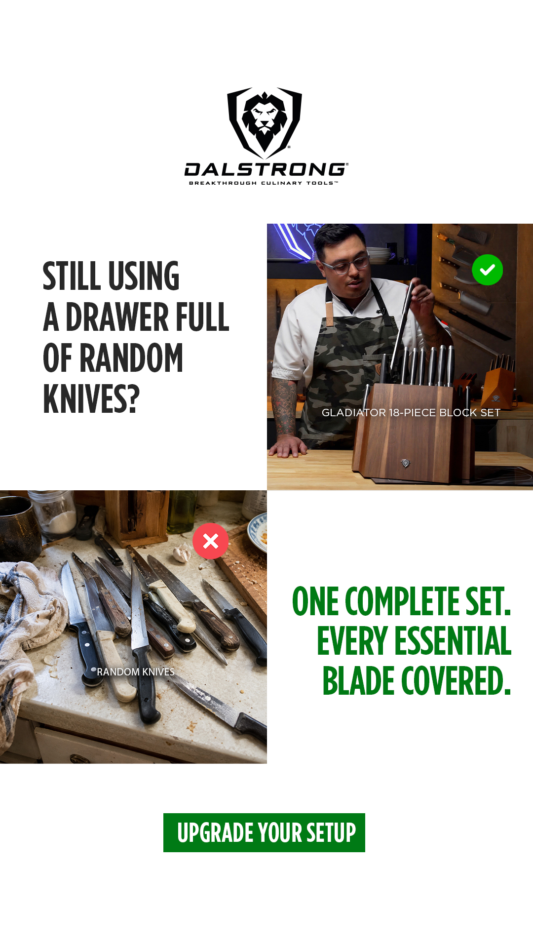 Dalstrong Facebook ad