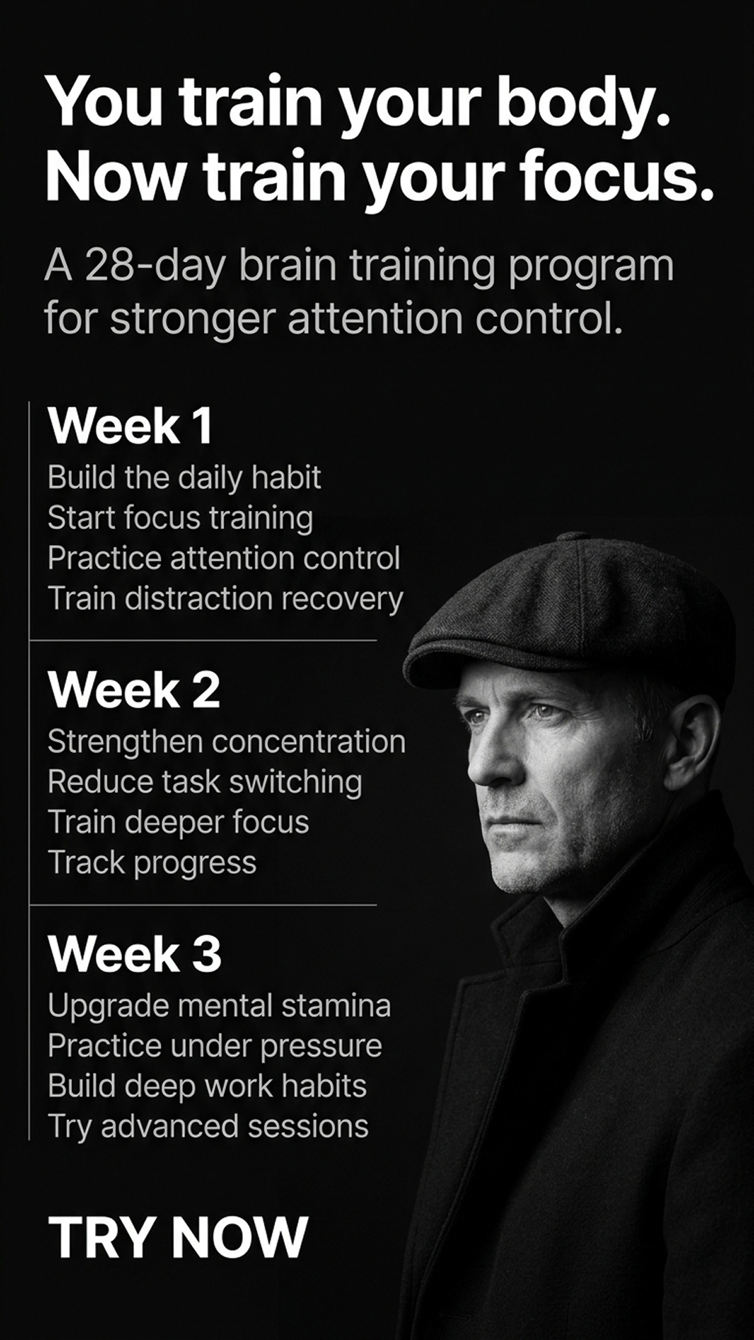 Impulse: Brain Training & Self-Discovery Facebook ad