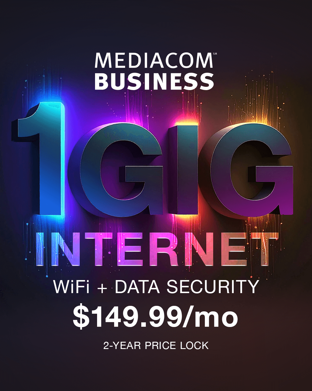 Mediacom Business Facebook ad