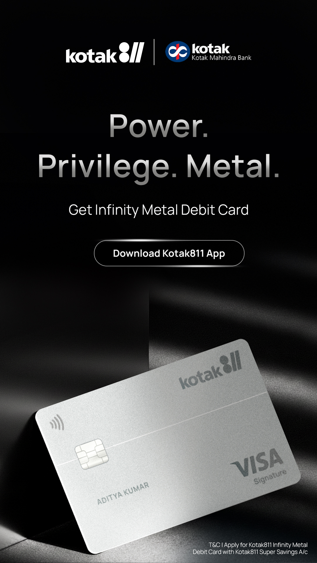 Kotak811 Facebook ad