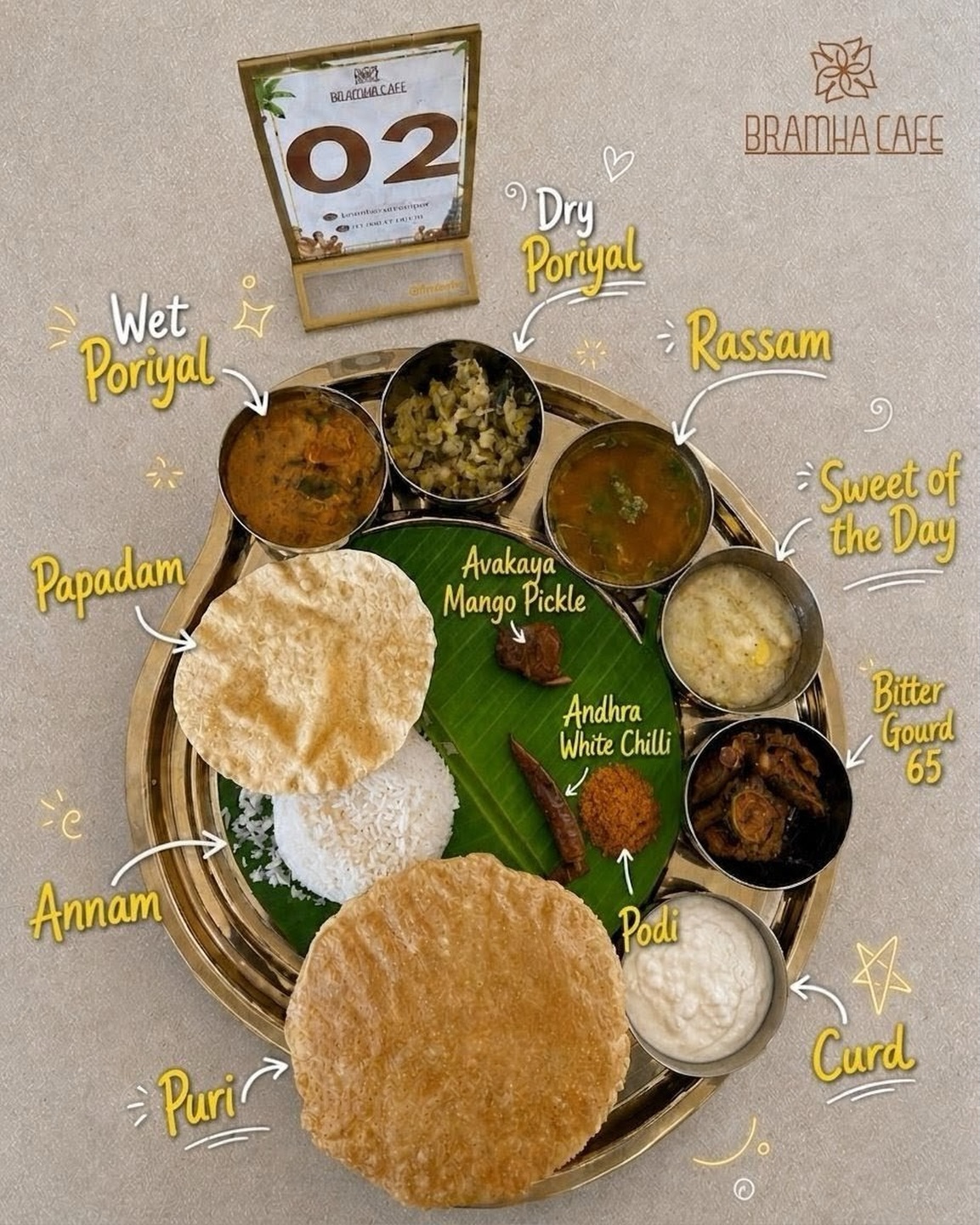 Bramha Cafe Facebook ad: A plate full of comfort, culture, and authentic…