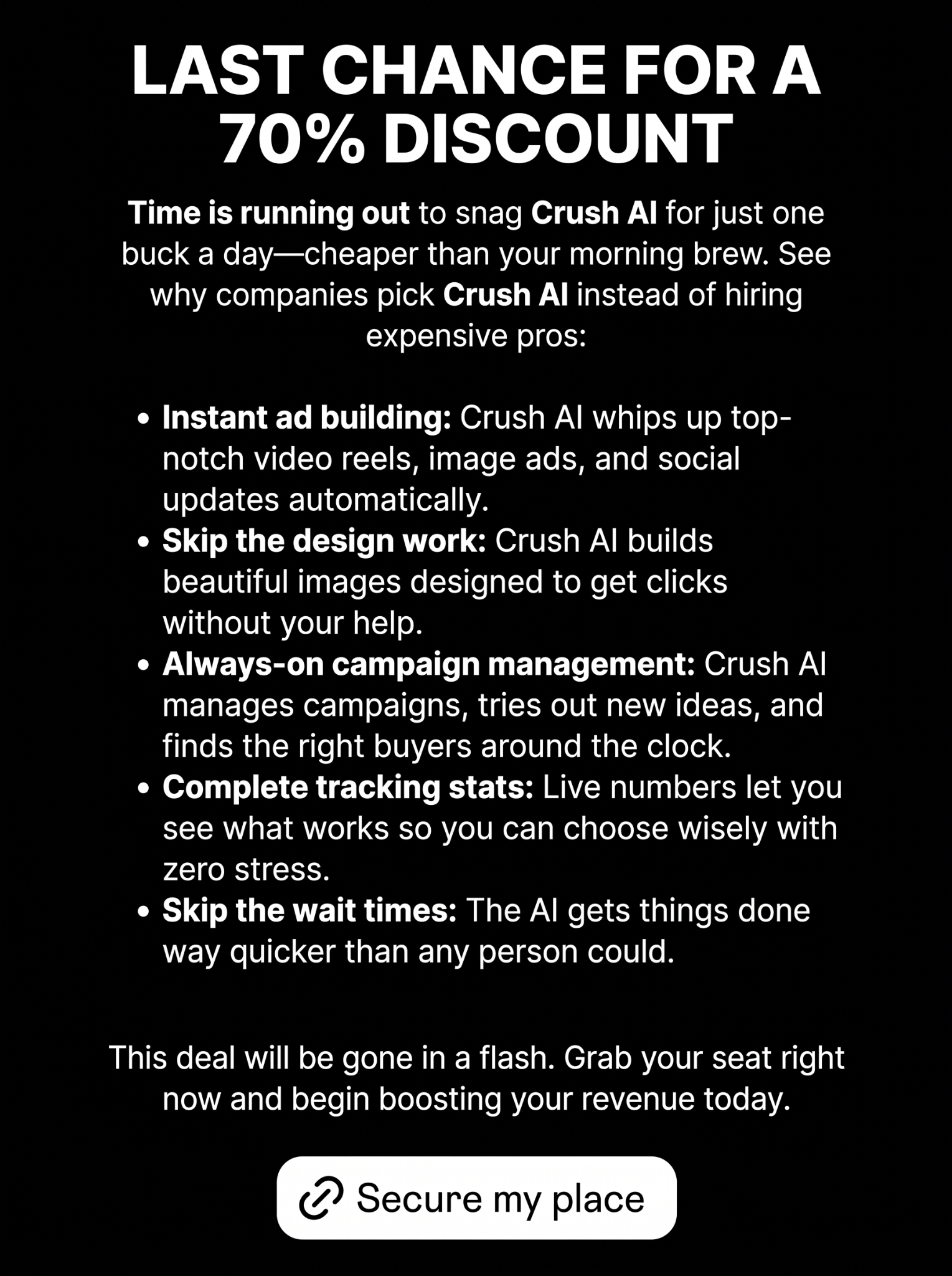 trycrush.ai Facebook ad