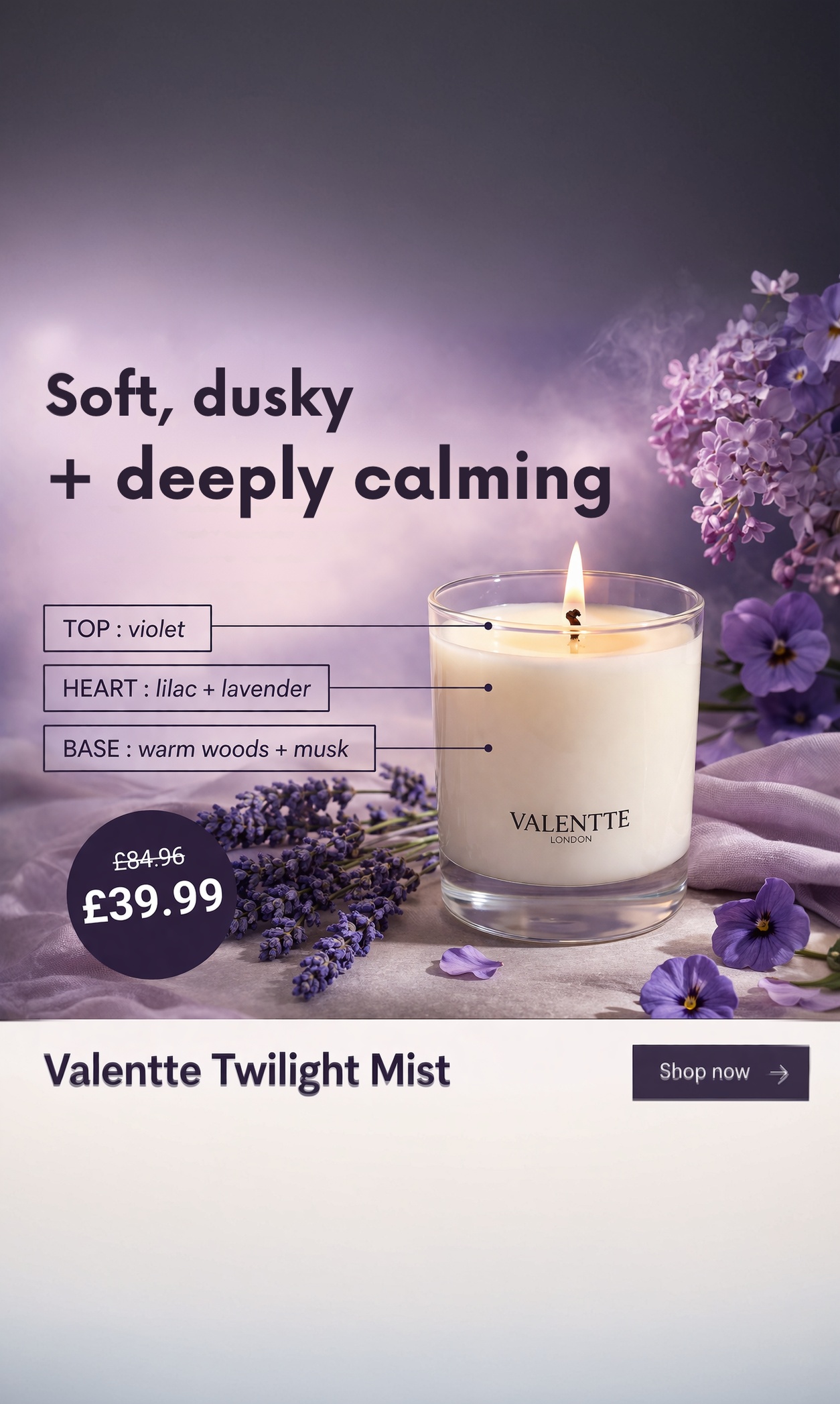 Valentte Facebook ad