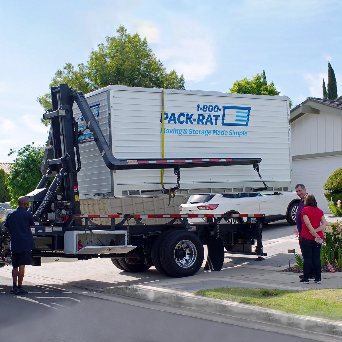 1-800-PACK-RAT Facebook ad: Moving & Storage Made Simple