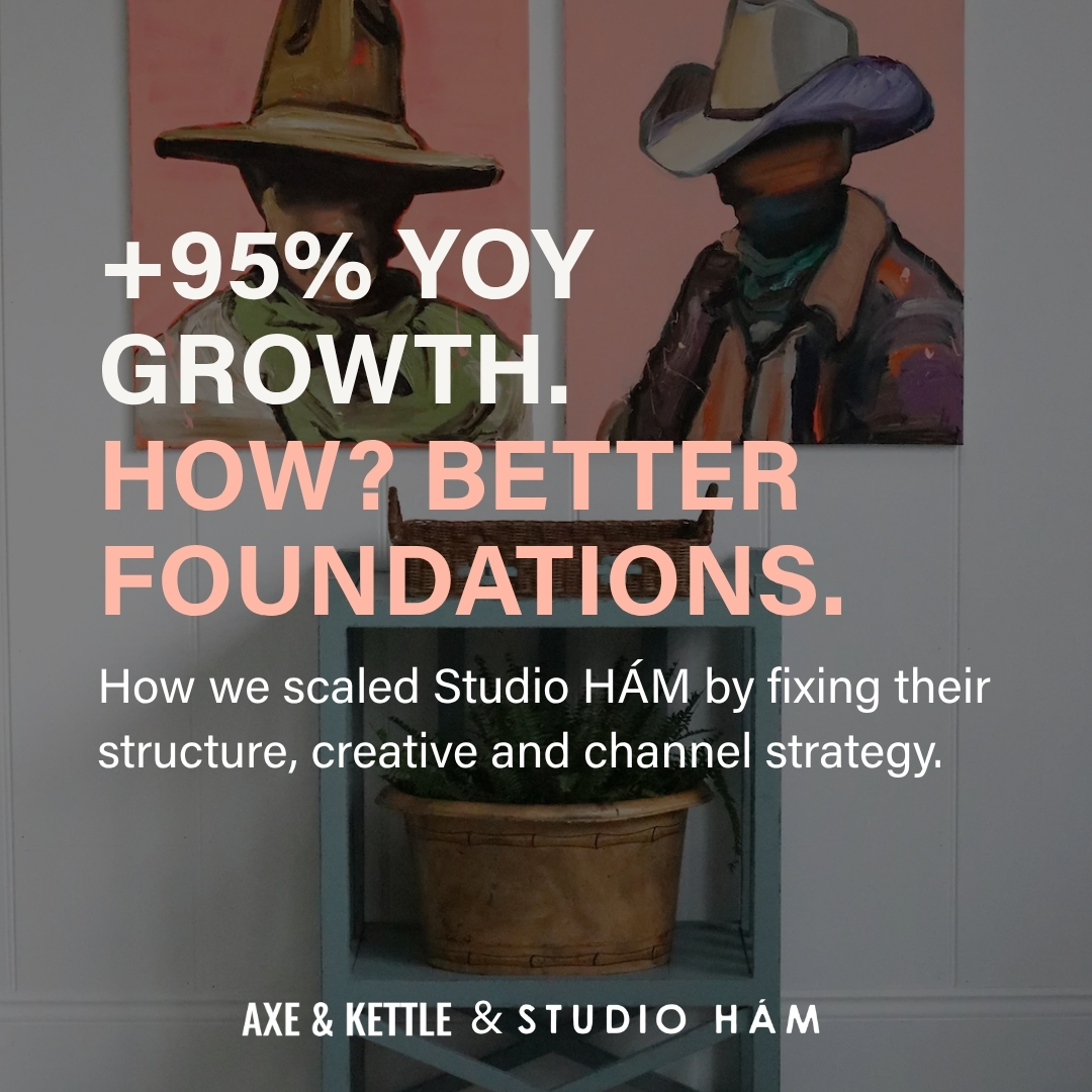 Axe & Kettle Facebook ad
