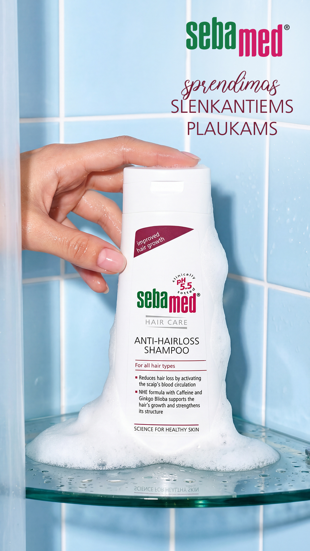 Sebamed Lietuva Facebook ad from Jul 7, 2026