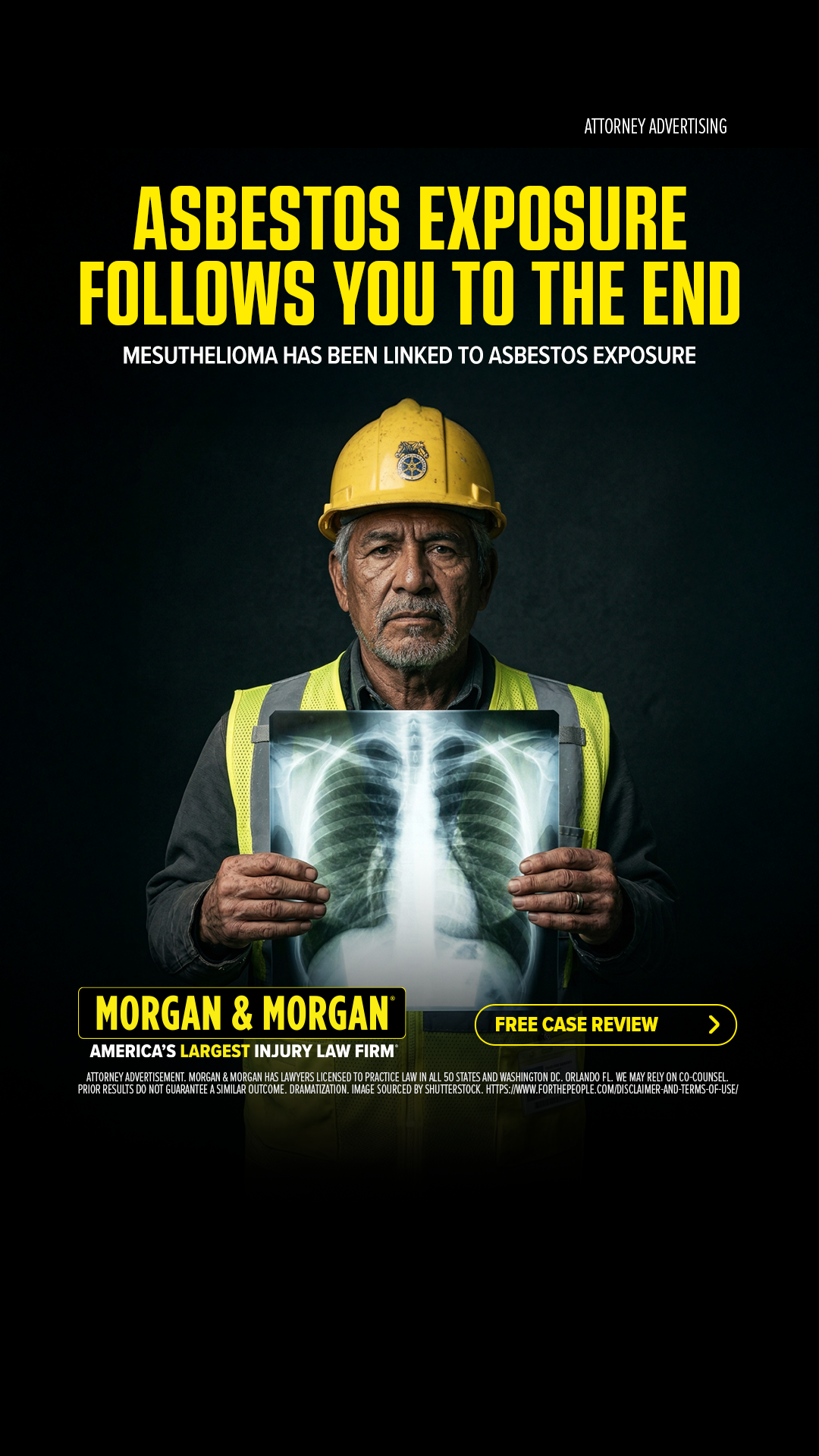 Morgan & Morgan Facebook ad