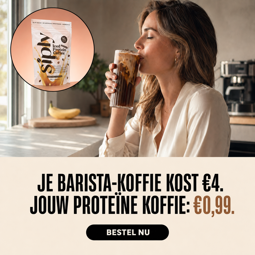 Siply Coffee Facebook ad: Krijg 15% extra korting met SIPLY15OFF