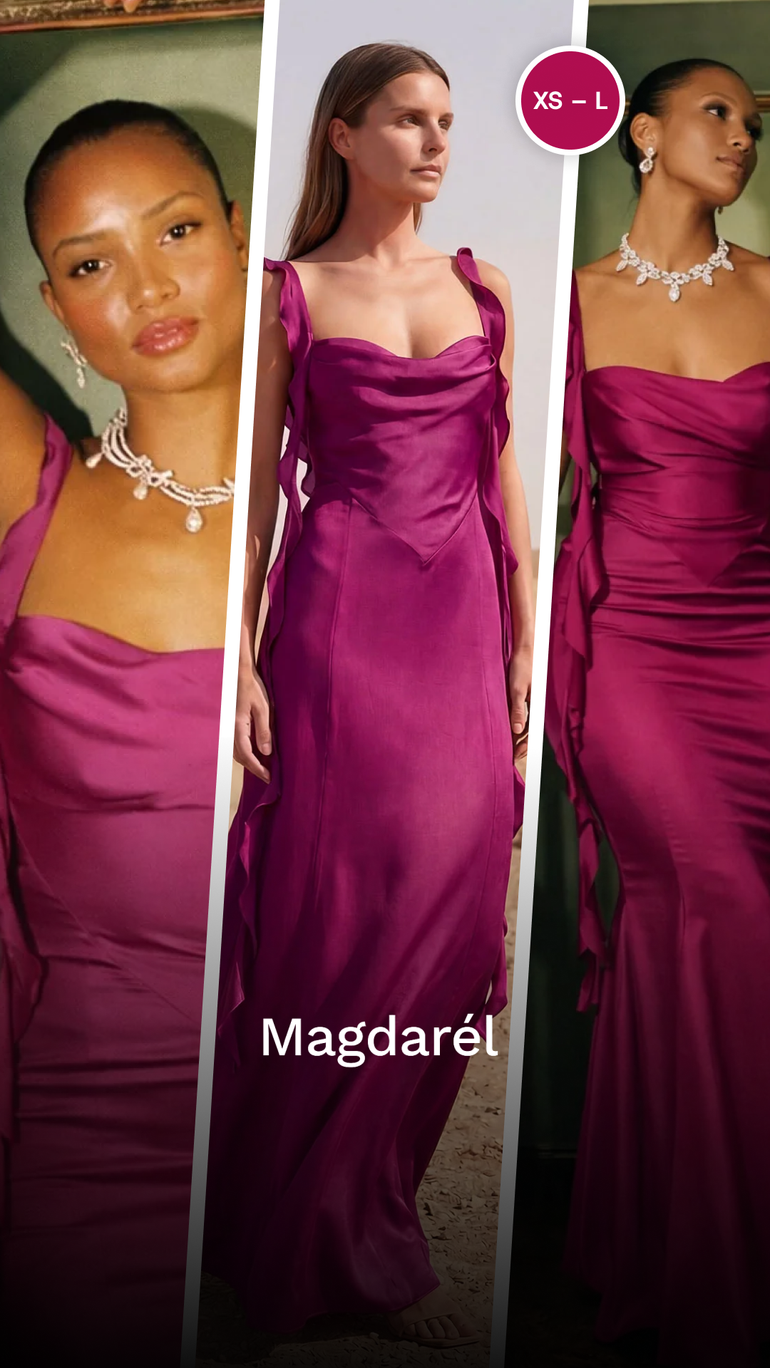 Maison Magdarél Facebook ad: Doğru elbise seni değiştirmez, seni ortaya çıkarır. Her…