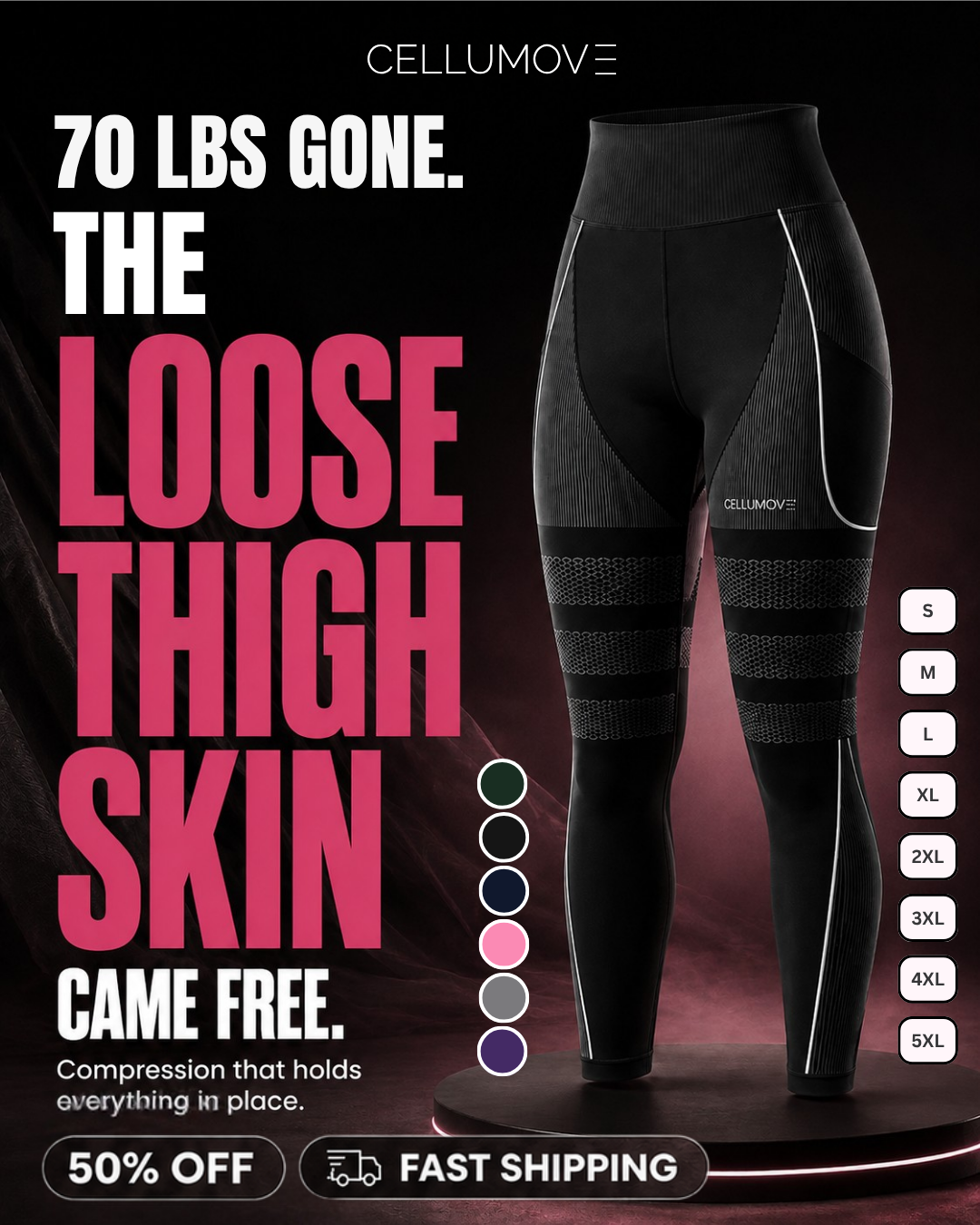 Cellumove USA Facebook ad: Sculpt, Smooth and Lift Effortlessly!