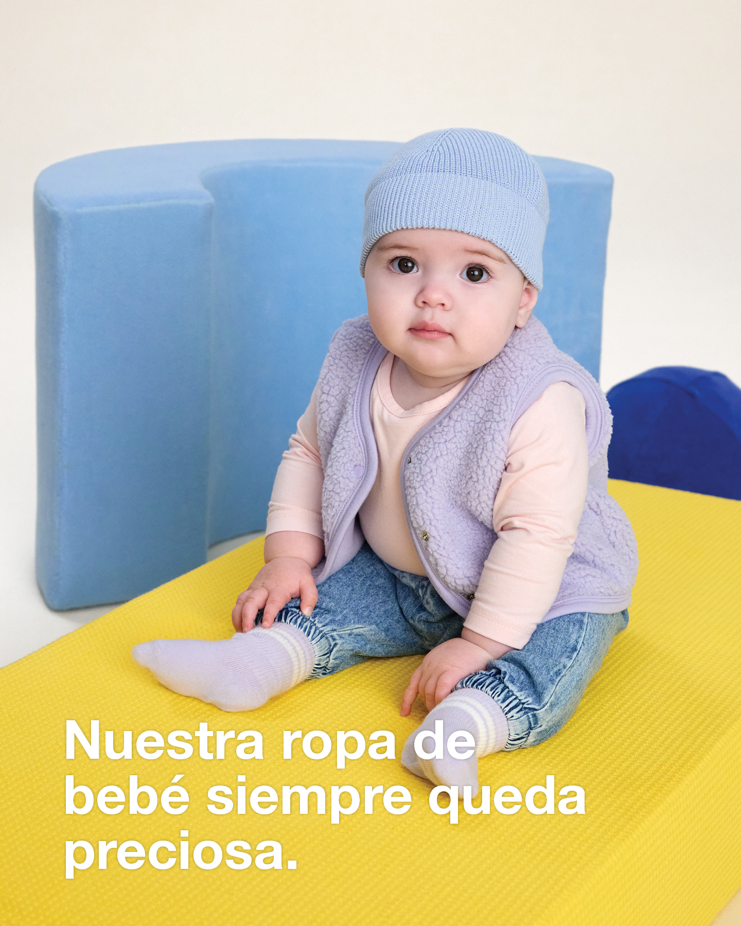 Zeeman Facebook ad: Nuestra colección de bebé.