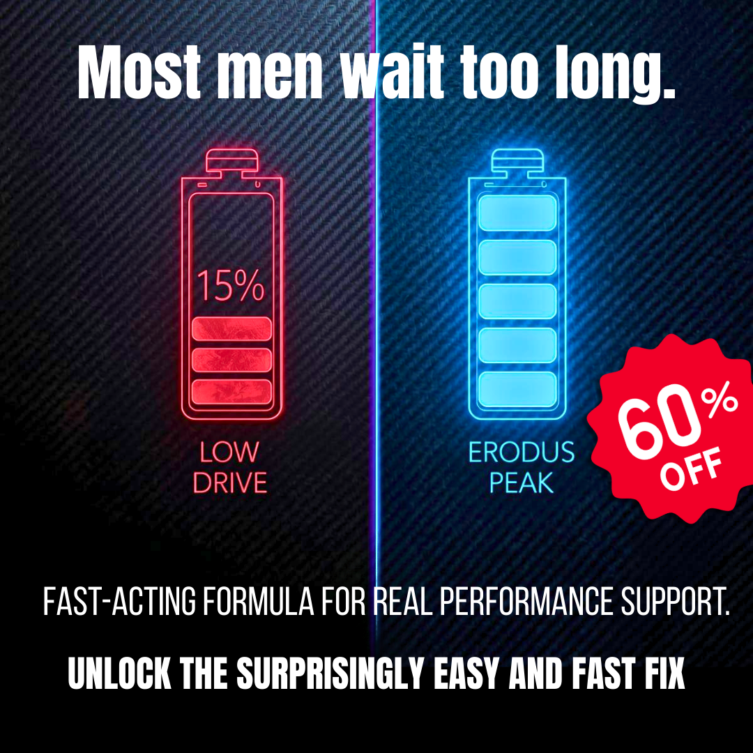 Erodus Formula For Men Facebook ad