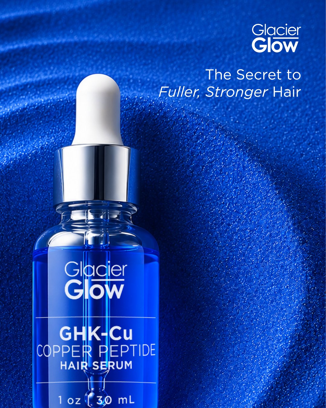 Glacierglowghk Facebook ad: 10% Copper Peptides Serum for thinning hair