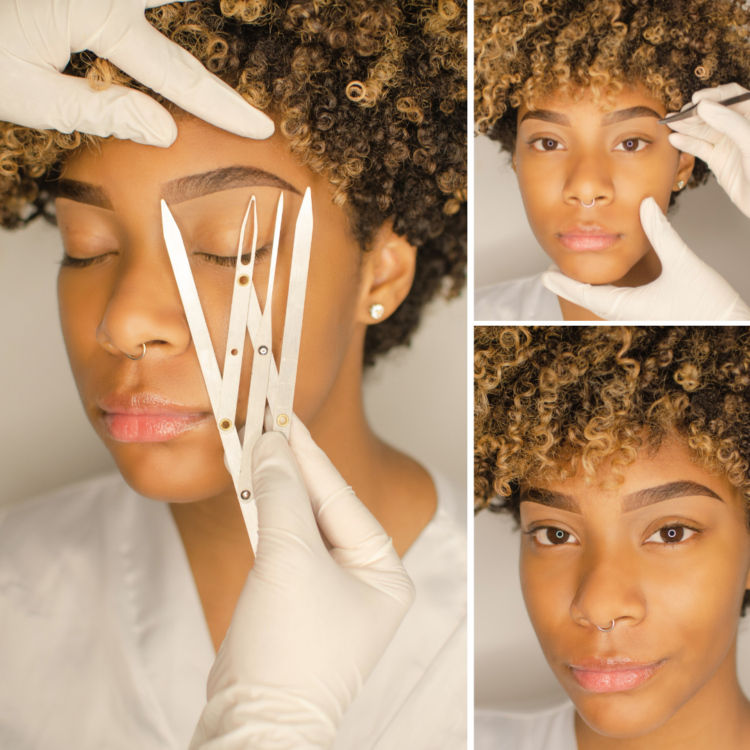 Brows, Blades & Babes Facebook ad
