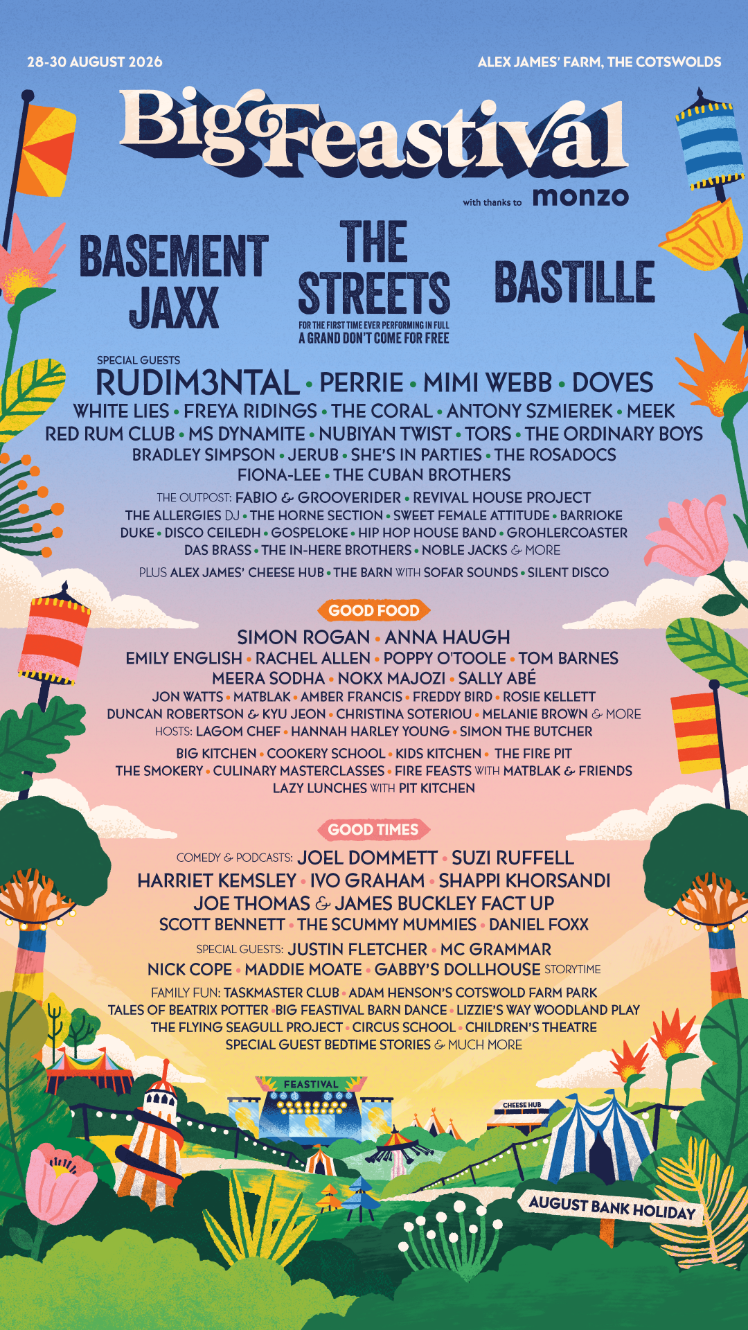 The Big Feastival Facebook ad