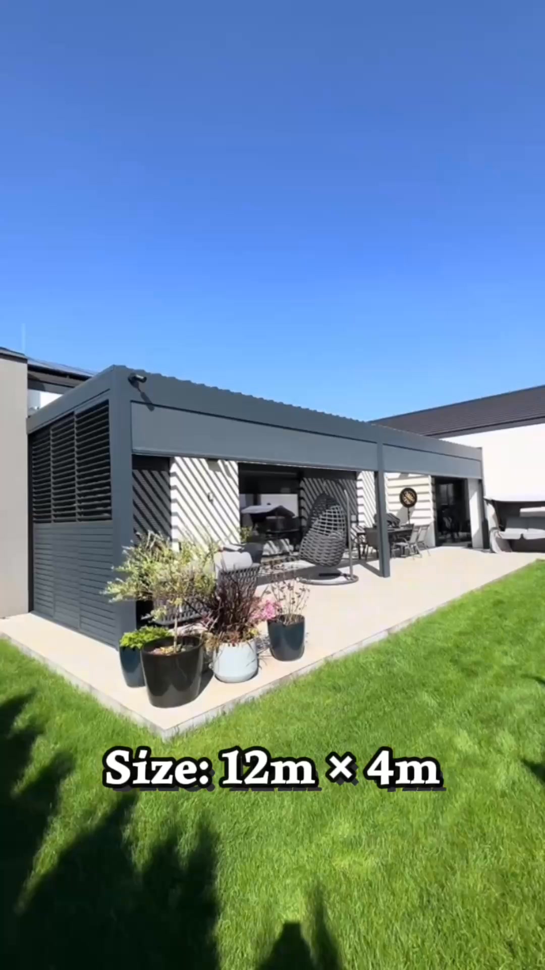 China BREALU Outdoor Living Facebook ad: Pergolas Manufacturer
