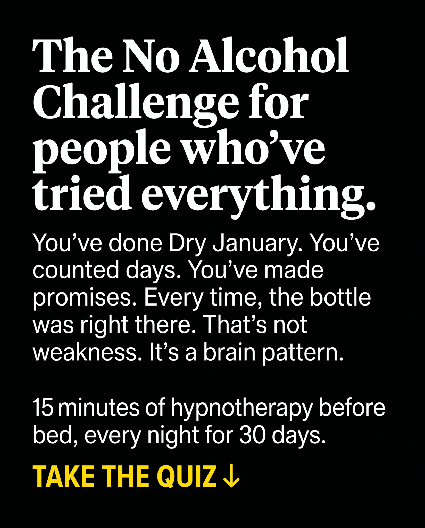 Hypnozio: power of hypnotherapy Facebook ad