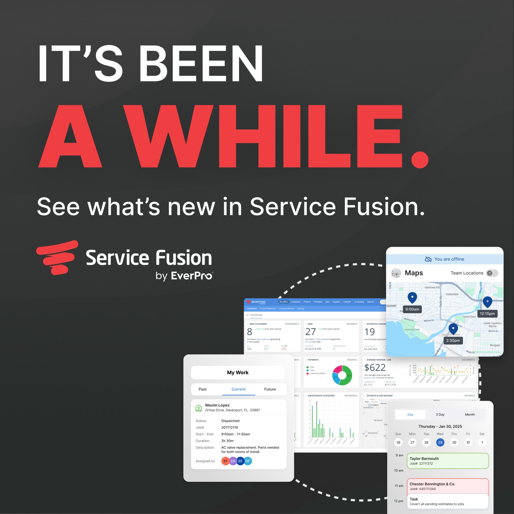 Service Fusion Facebook ad