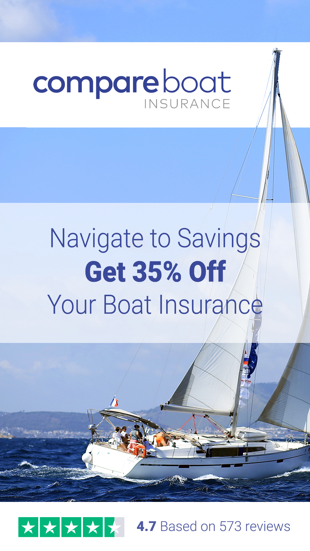 Compare Boat Insurance Facebook ad