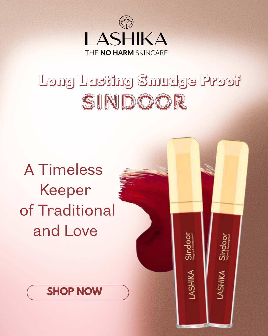 Lashika Facebook ad