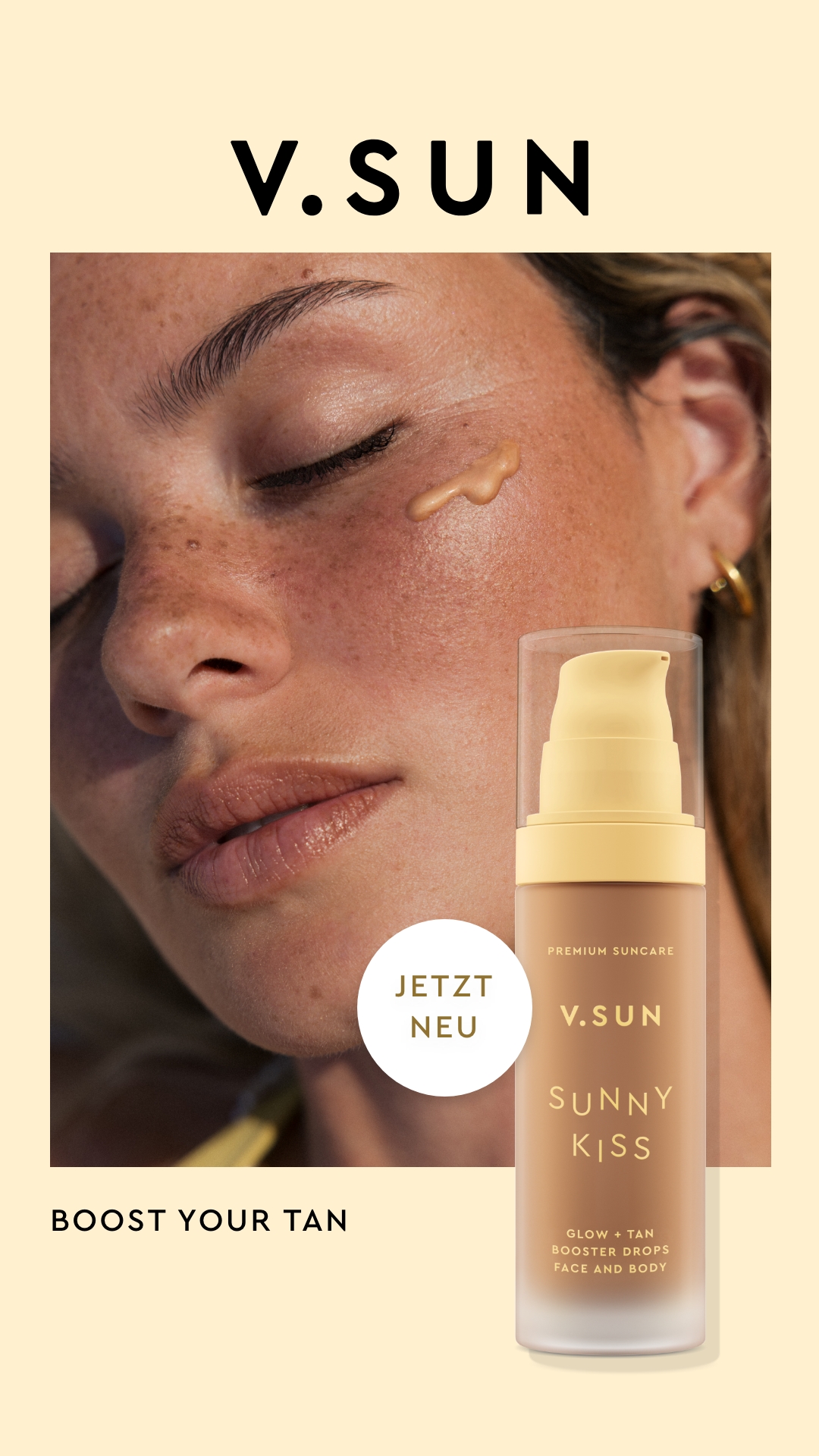 V.SUN - Premium Suncare Facebook ad