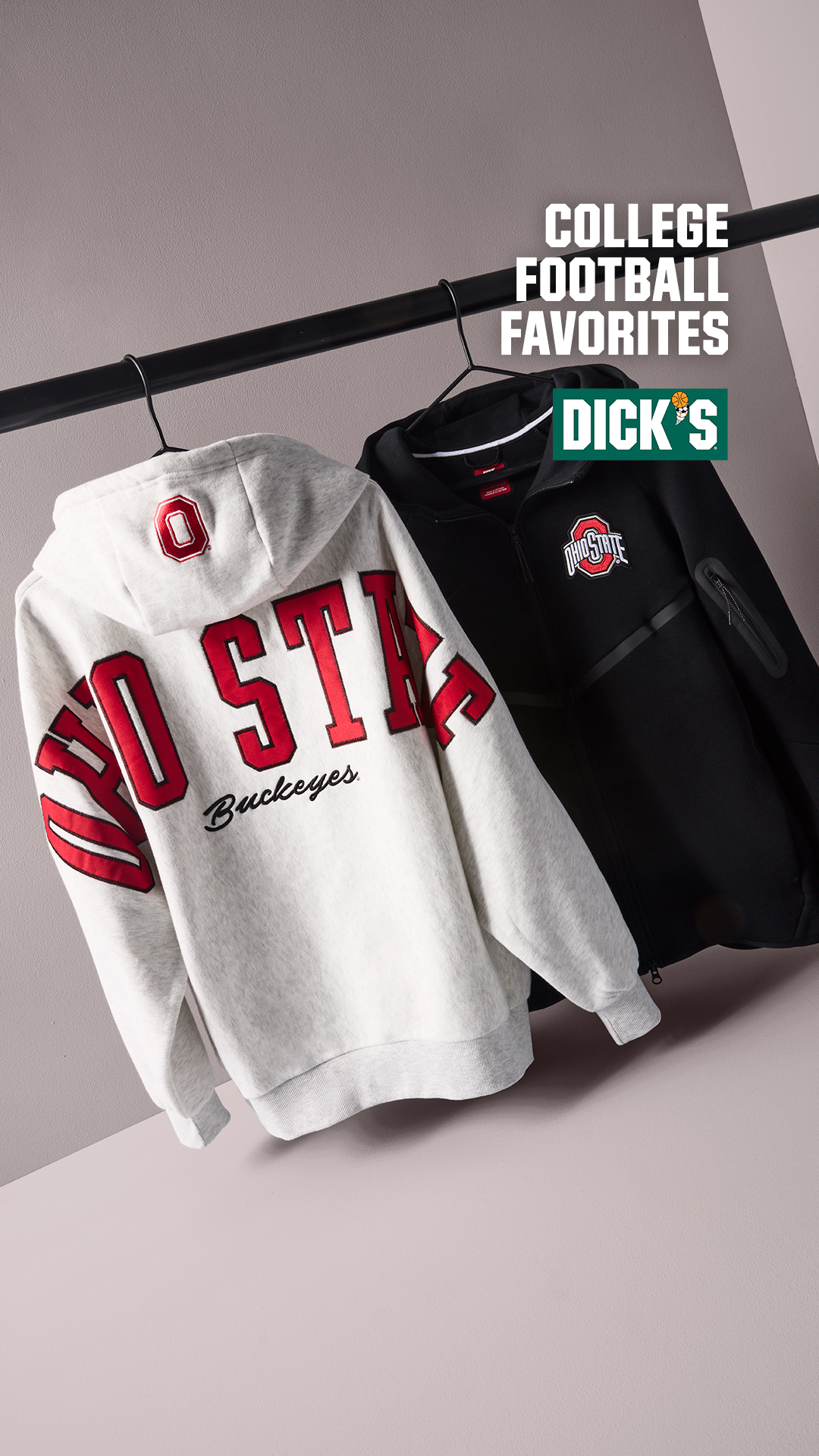 DICK'S Sporting Goods Facebook ad: College Football Favorites
