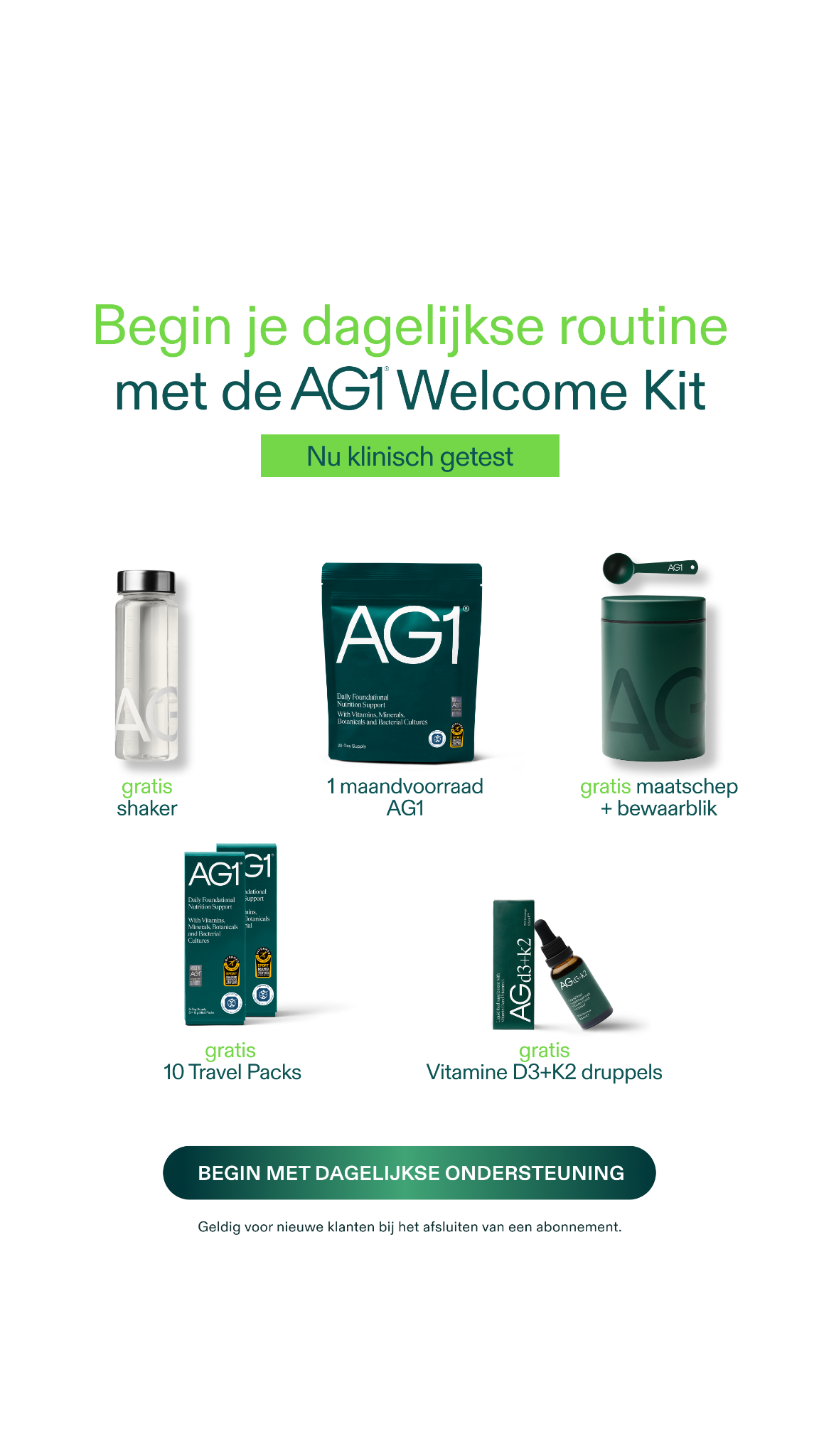 AG1 by Athletic Greens Facebook ad