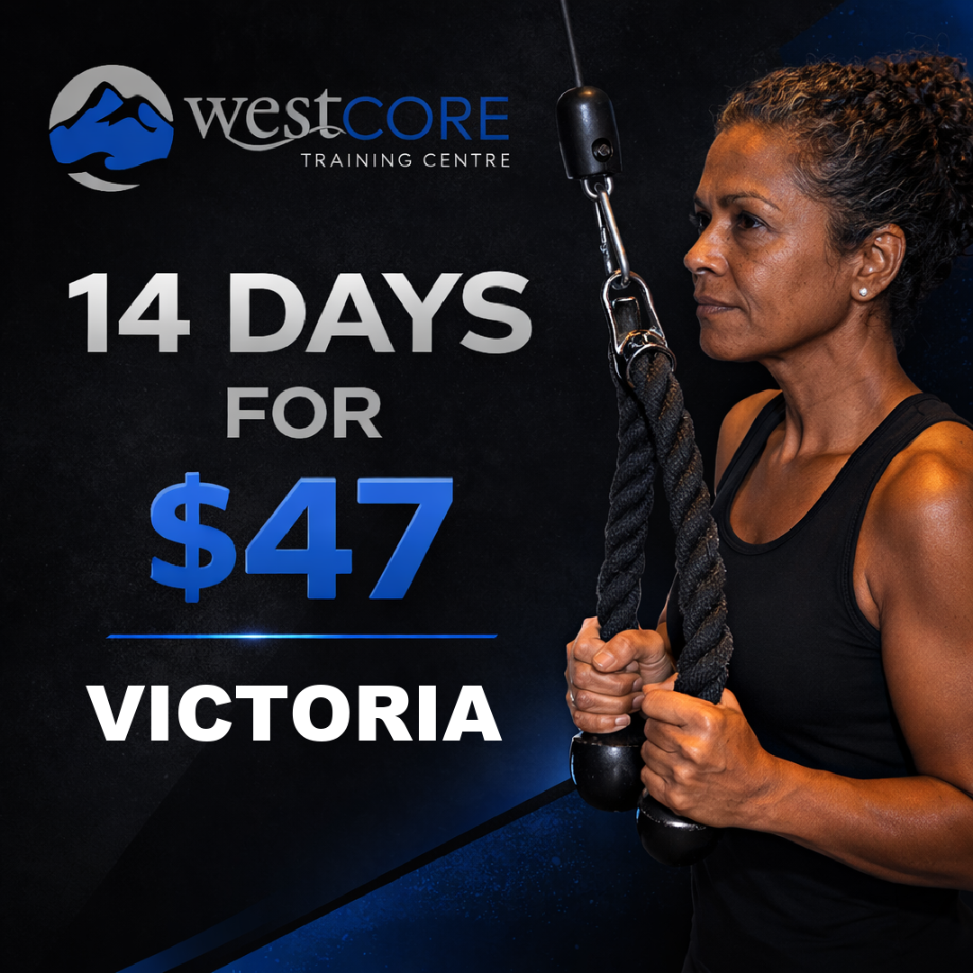 Westcore Training Facebook ad: 14 Days of Unlimited Training for $47